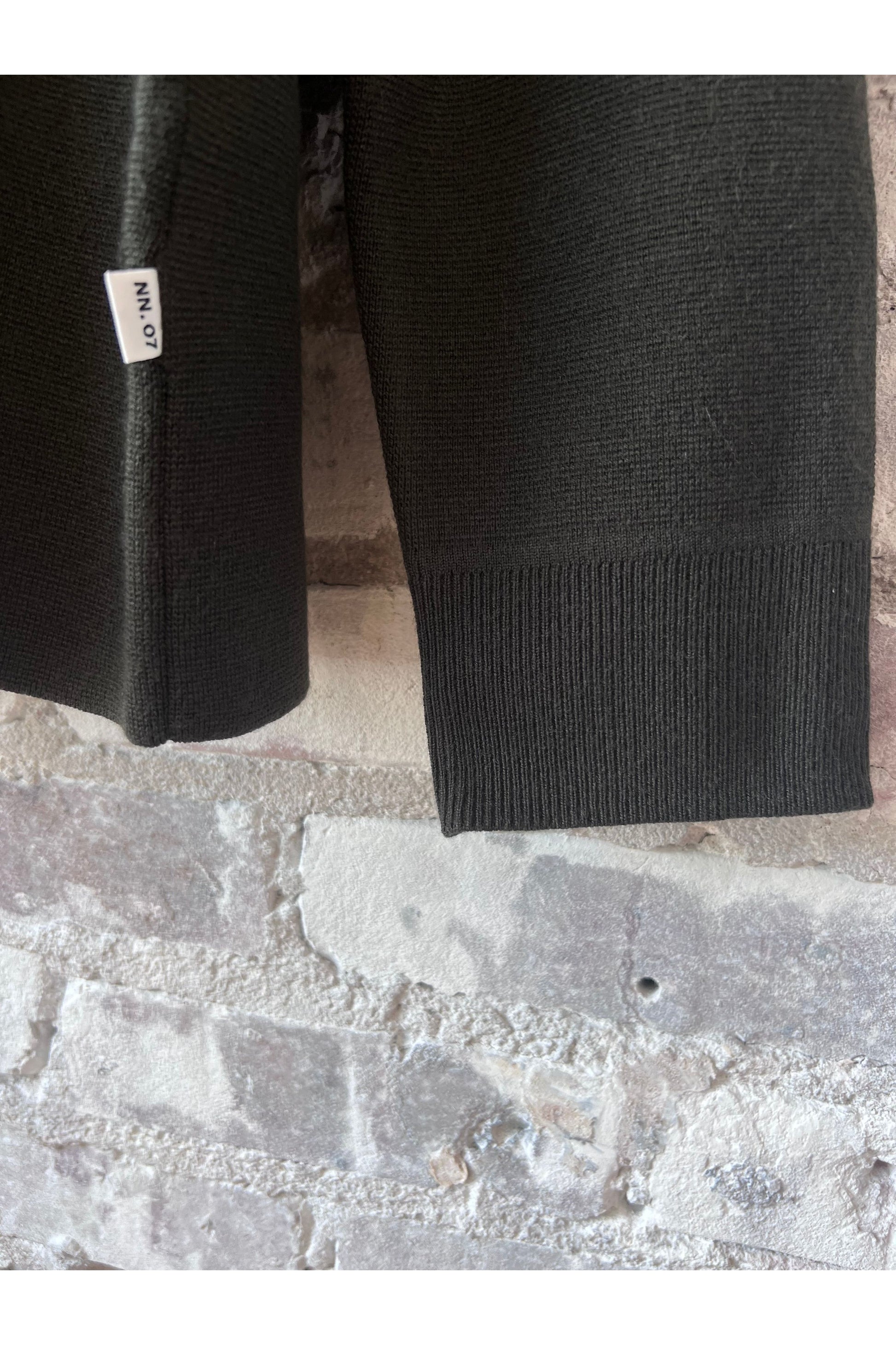 Harald Wool Blend Sweater - Dark Army - DUNE + SALT