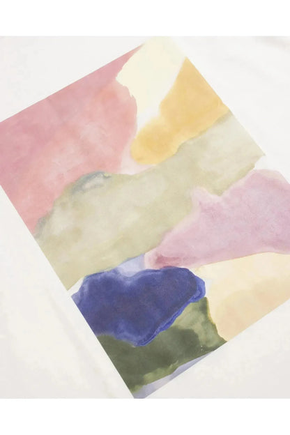 Graphic T-Shirt - Pintura Print Snow White - DUNE + SALT