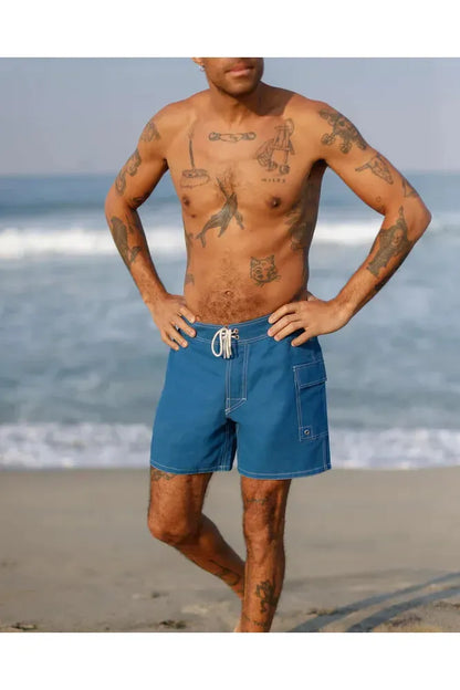 Rama Boardshorts - Indigo - DUNE + SALT