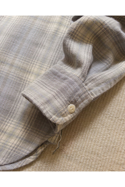 Washed Flannel Workshirt - Late Frost - DUNE + SALT
