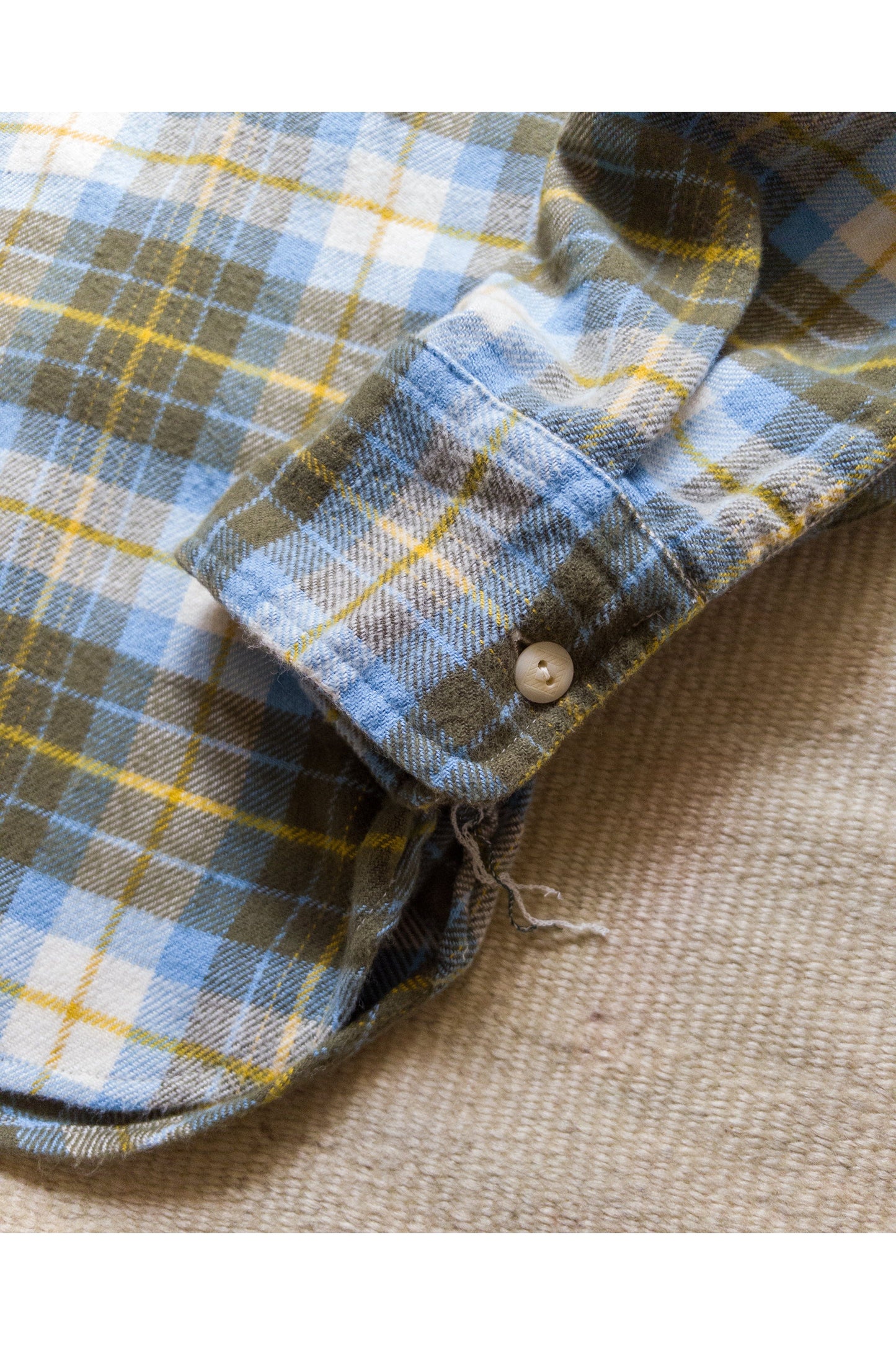 Washed Flannel Workshirt - Gold Ravine - DUNE + SALT