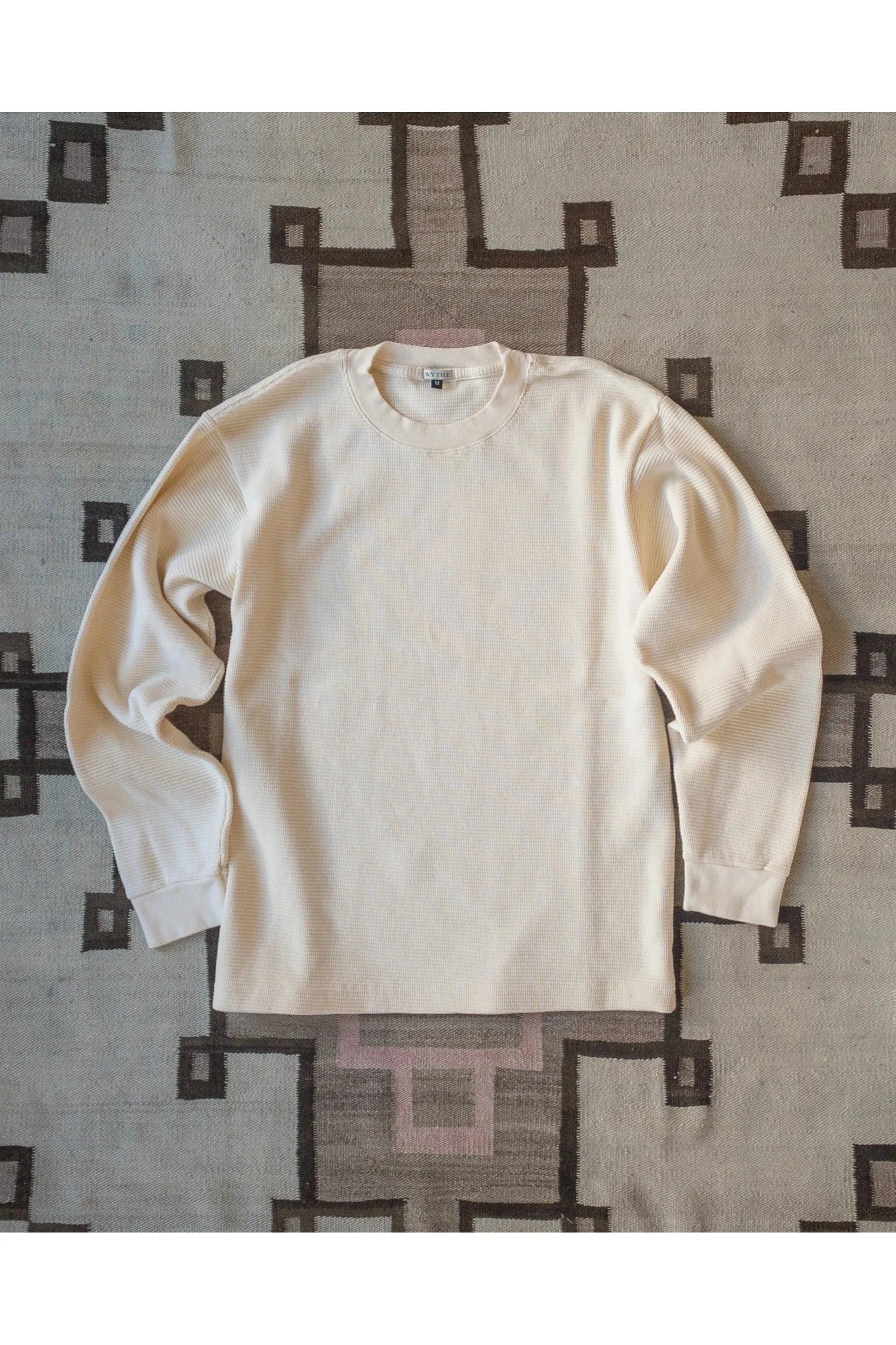Cotton Longsleeve Thermal - Cream - DUNE + SALT