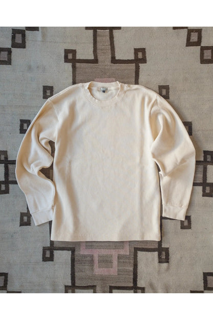 Cotton Longsleeve Thermal - Cream - DUNE + SALT