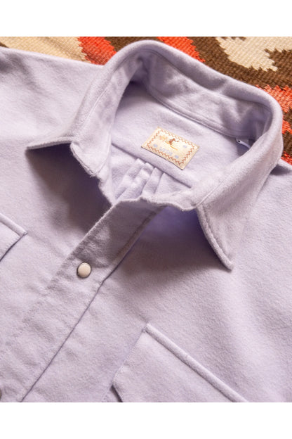 Moleskin Snap Shirt - Alpenglow - DUNE + SALT