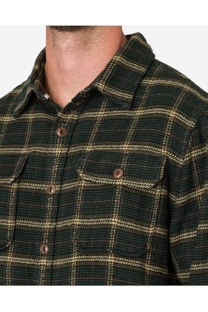 Utility Flannel - Forest Hound - DUNE + SALT