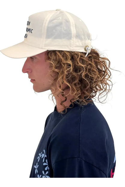 Nylon Promo Hat - Natural/Navy - DUNE + SALT