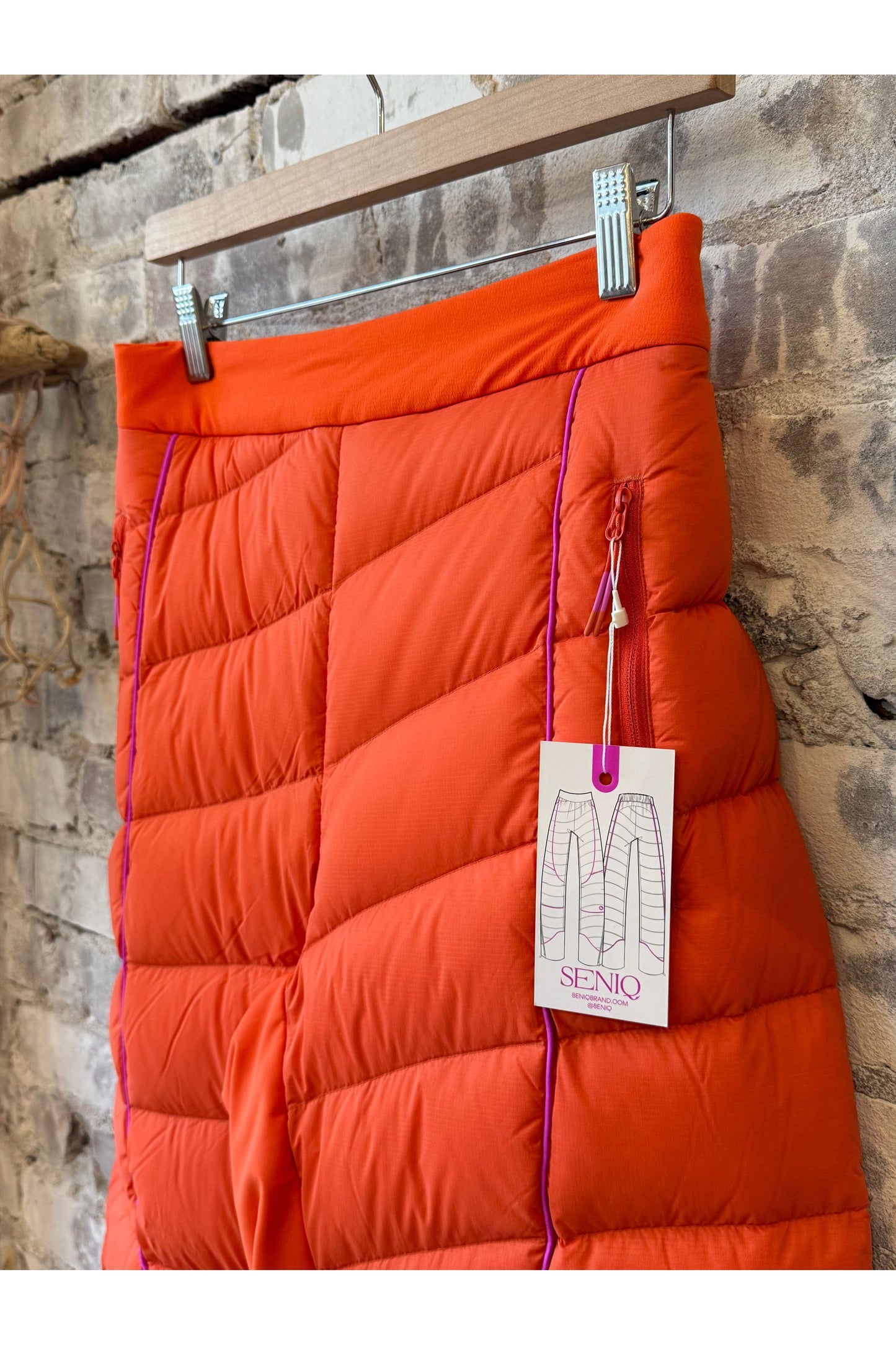 WildPuff Packable Down Pant - Spicy