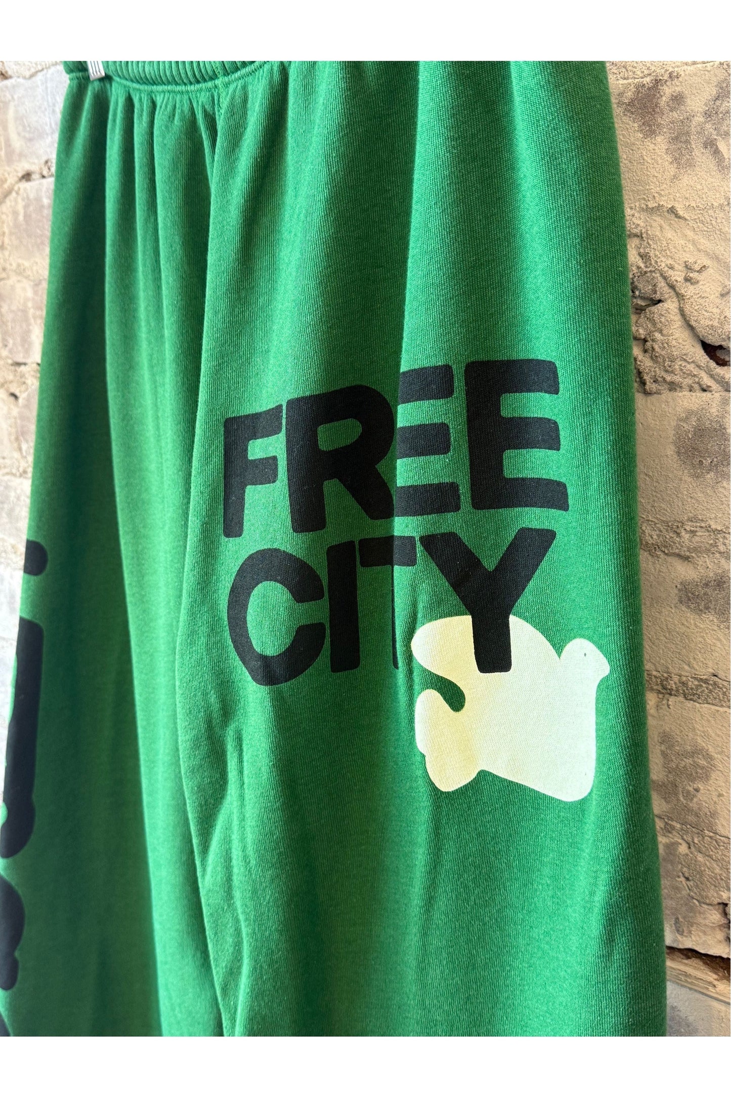 CIRCA'99 OG LETSGO OLDSCHOOL POLYBLEND/FLUFF sweat - school green - DUNE + SALT