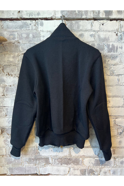 Full-Throttle Moto-Sweater - Black - DUNE + SALT