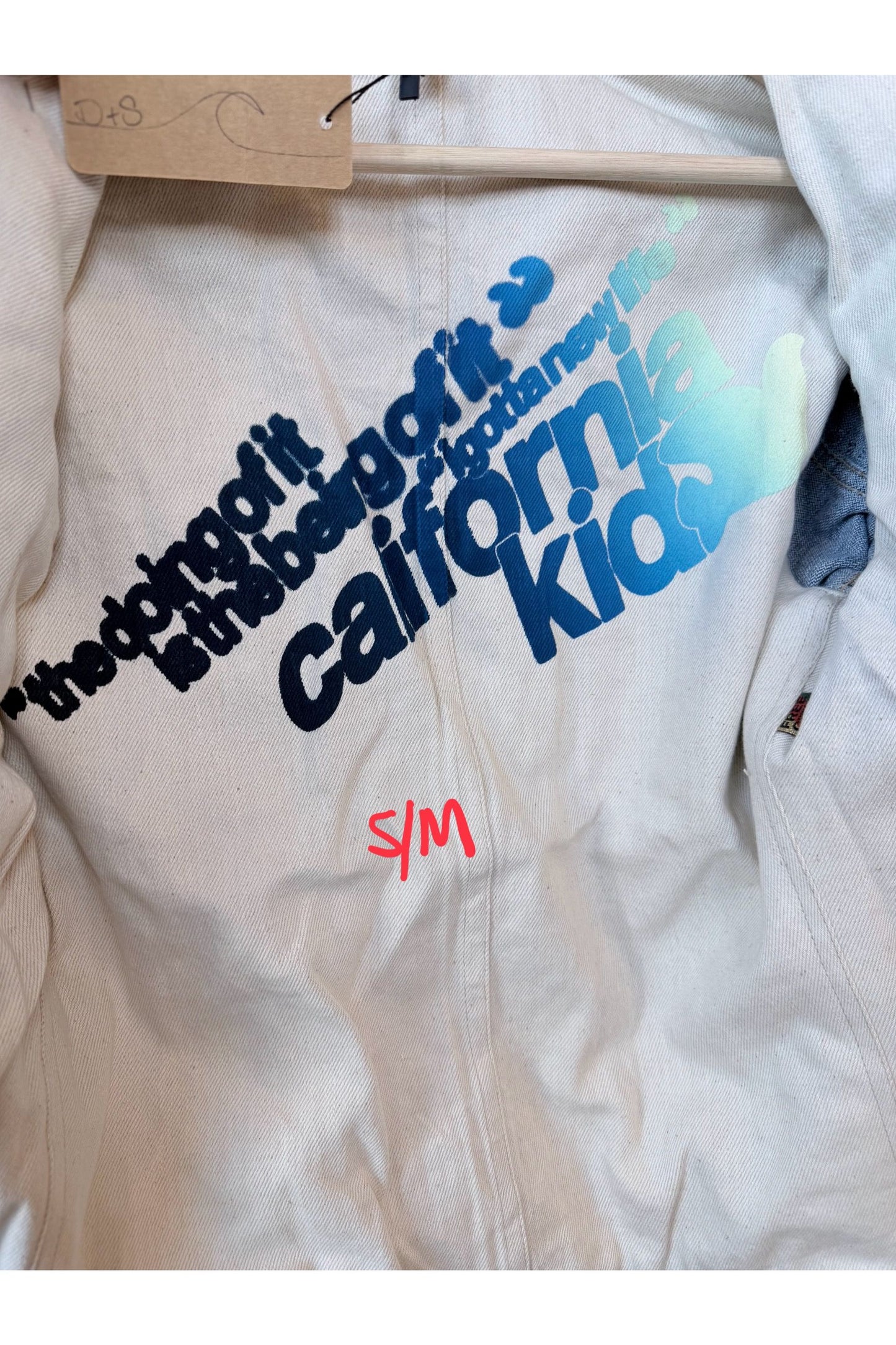 RTU1972 CALKID TURQ HOMESTUD AMERICANA SHERPA JKT - Vintage Patina - DUNE + SALT