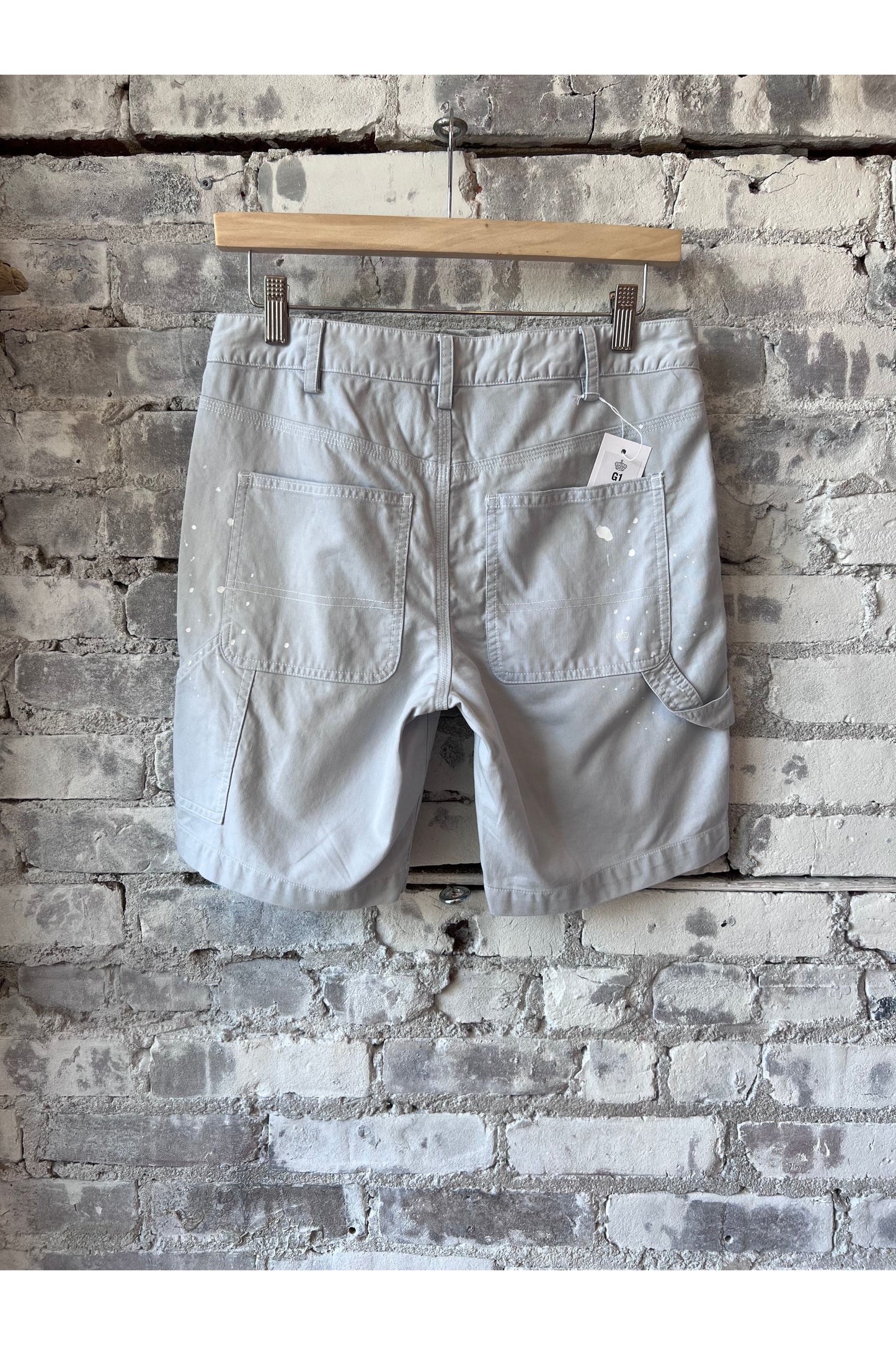 Paint Splatter Painter Short - Cloud - DUNE + SALT