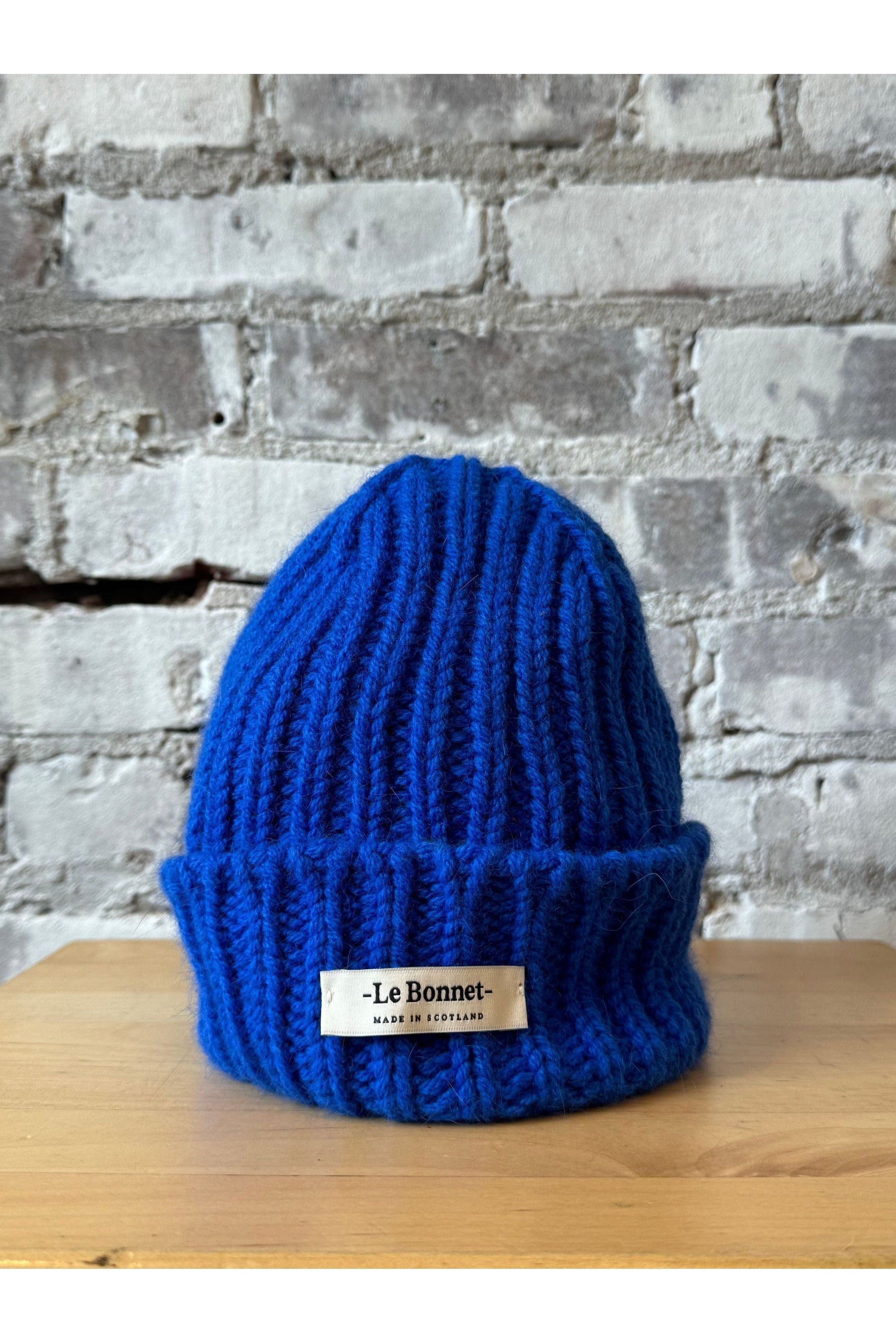 Le Bonnet Logo Beanie - Royal Azure - DUNE + SALT