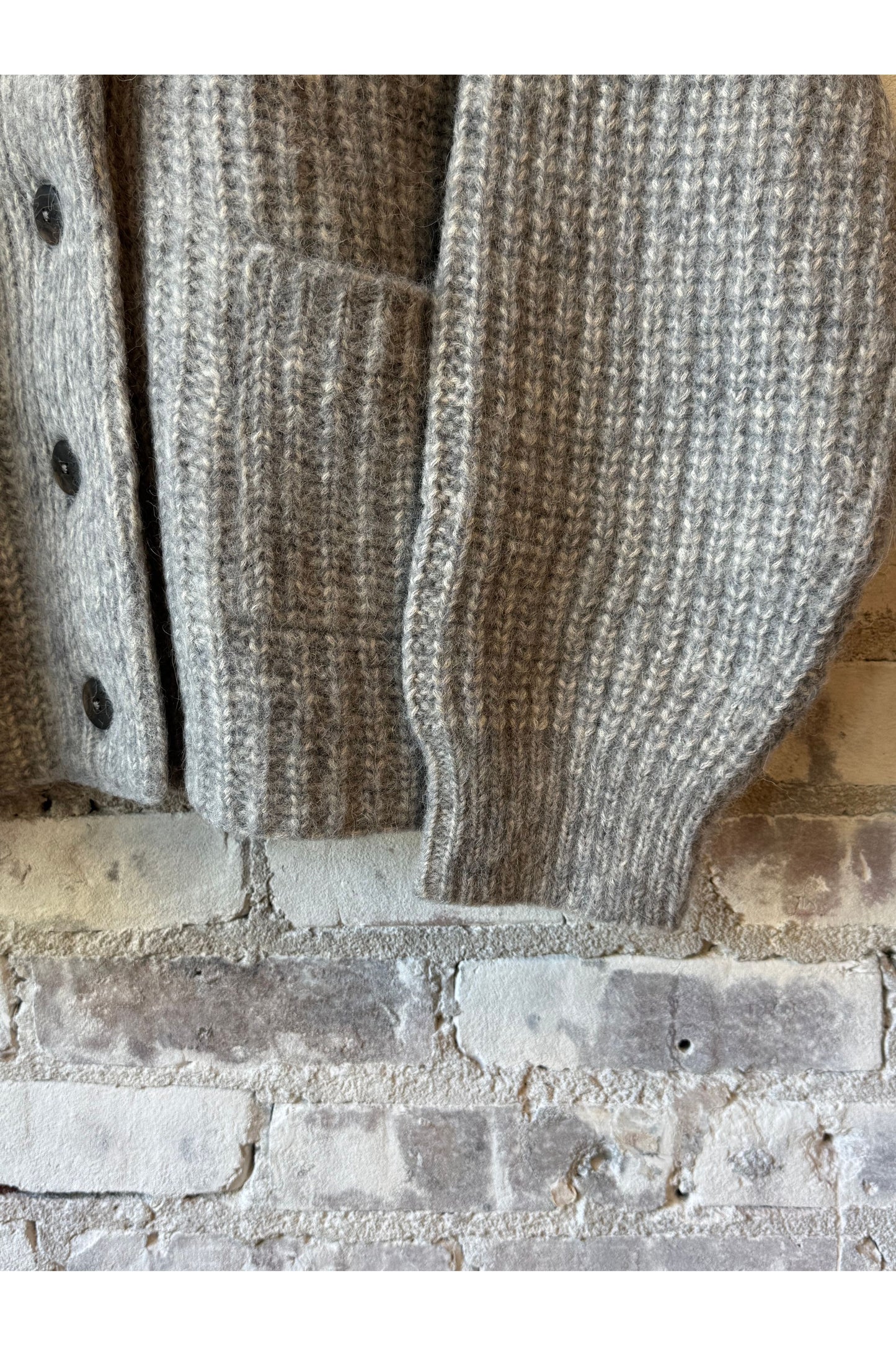 Oversized Shawl Cardigan - Chambray - DUNE + SALT