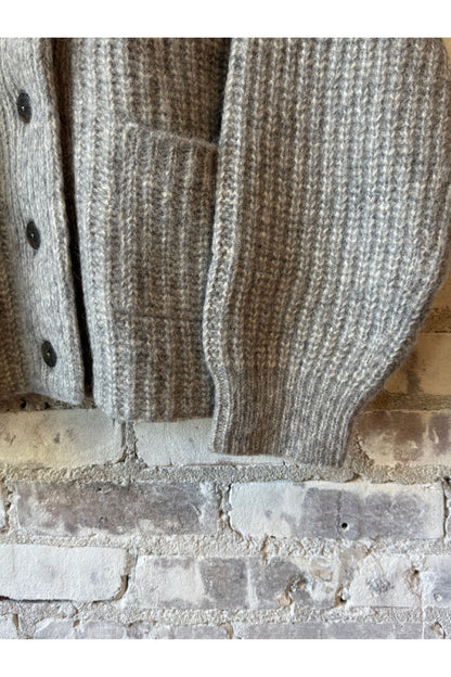 Oversized Shawl Cardigan - Chambray - DUNE + SALT