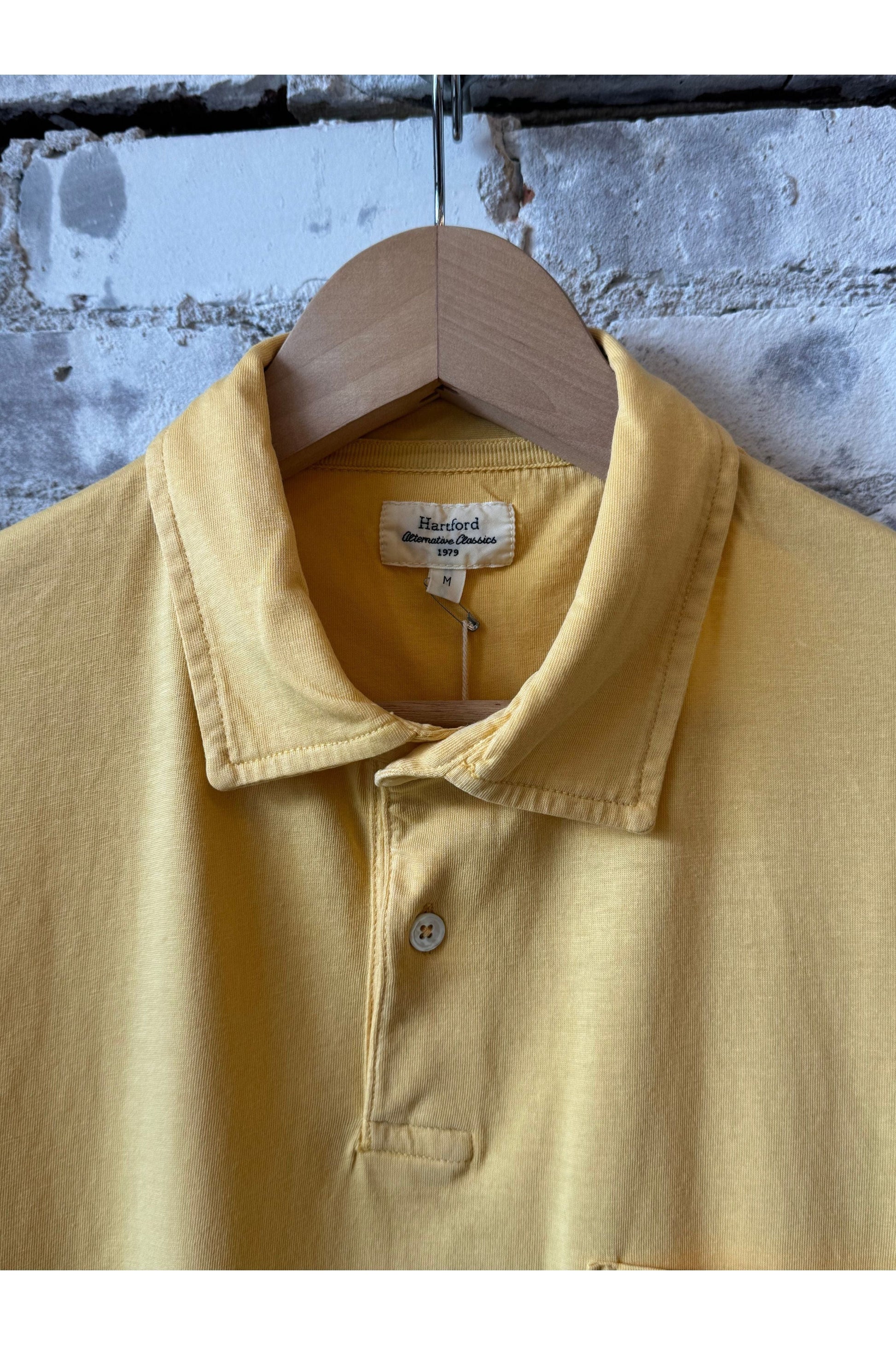 SS Cotton Jersey Polo - Sunshine - DUNE + SALT