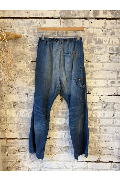 INDIGO FRENCH/SAILORS PANT - Indigo 2