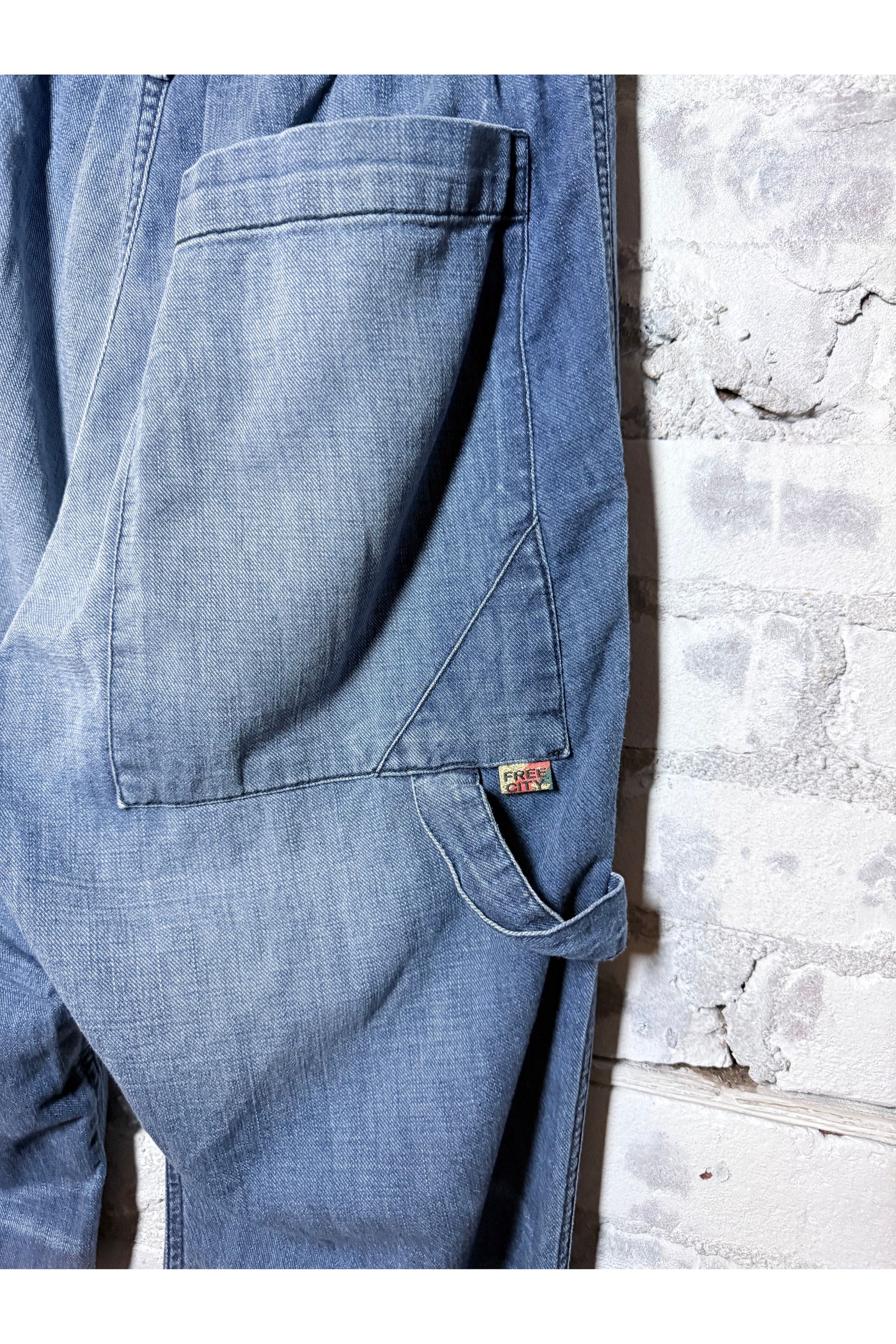 INDIGO FRENCH/SAILORS PANT - Indigo 2 - DUNE + SALT