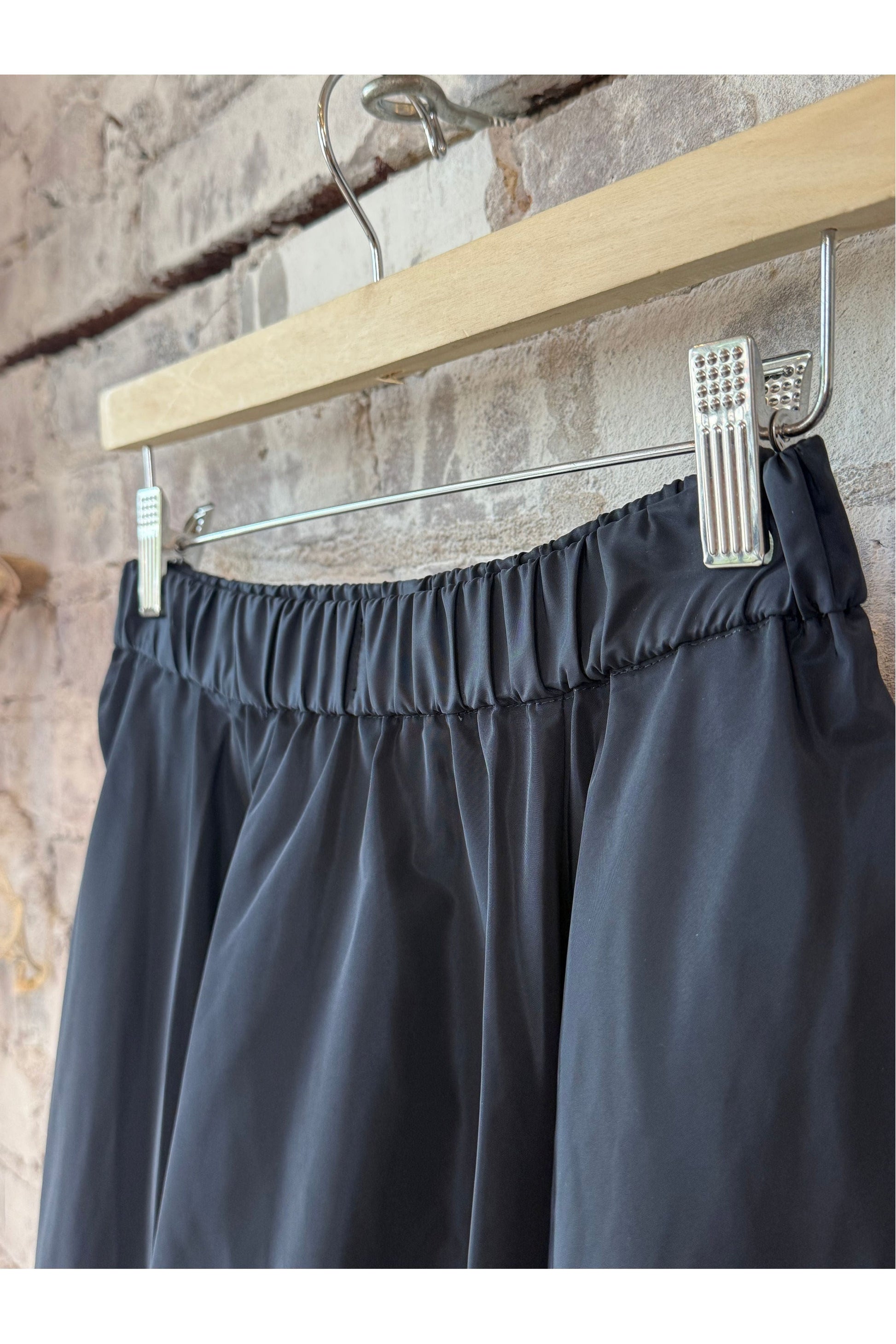 Midi Skirt with Pleats - Blue Nero - DUNE + SALT