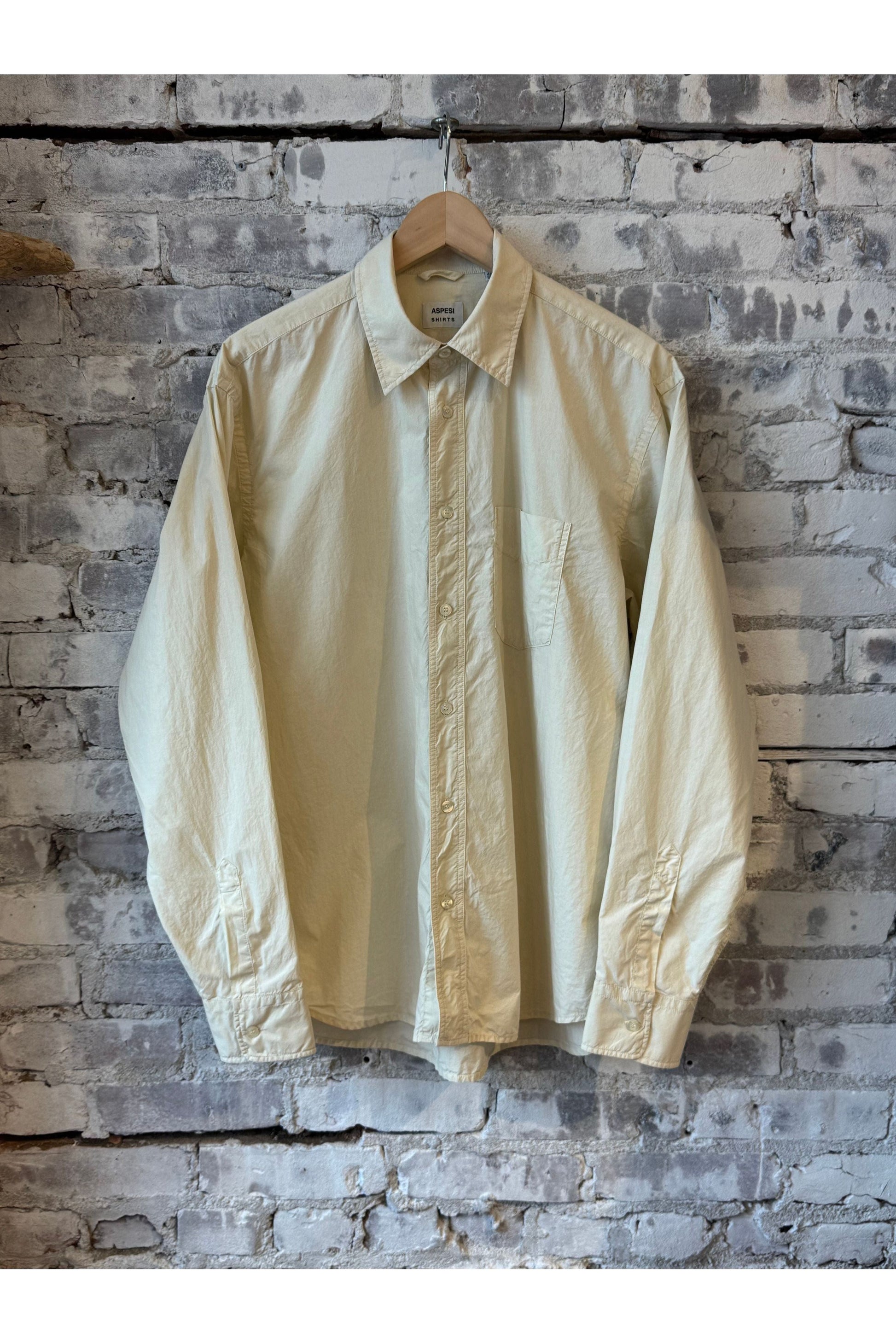 Fred Garment-Dyed Shirt - Sand - DUNE + SALT