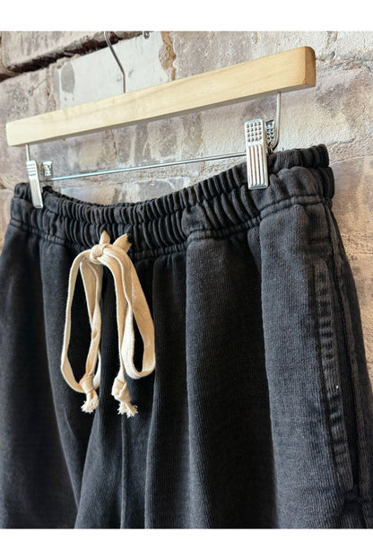 Heavyweight Gym Class Shorts - Washed Black - DUNE + SALT