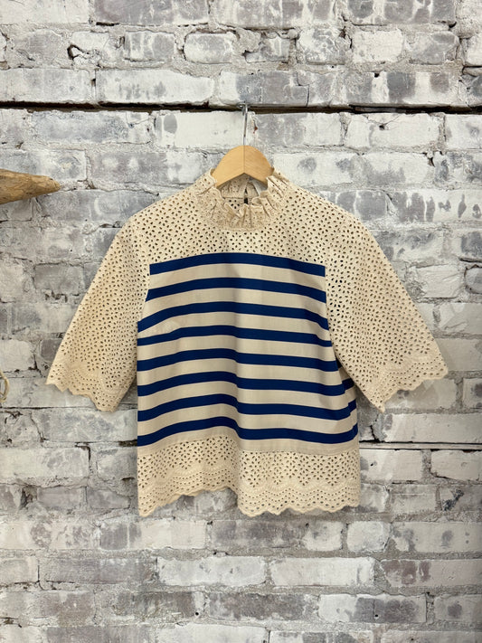 Breton Stripe Blouse - Stripes