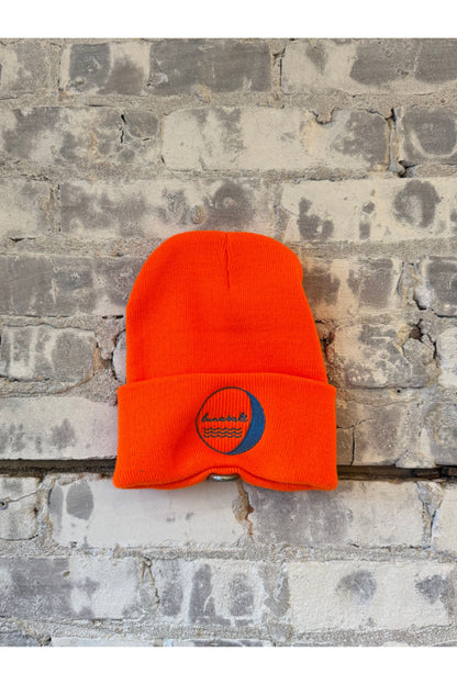 LunaSalt Branded Beanie - Neon Orange