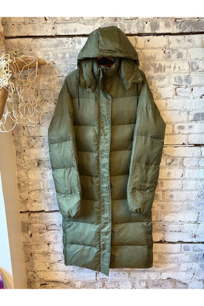 06 Long Puffer - Military/Orange - DUNE + SALT