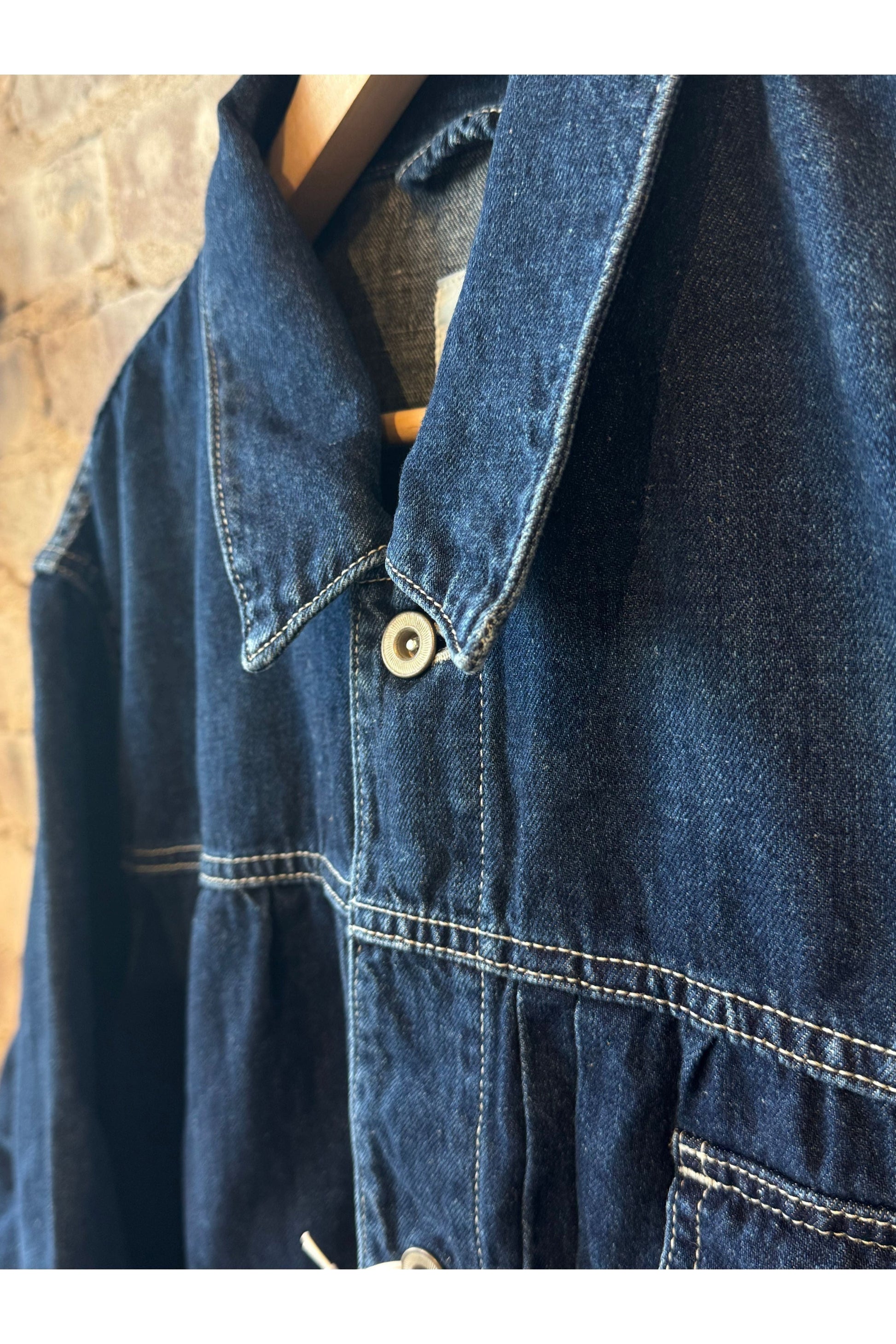 CO/LI Denim Short Jacket - Indigo Blue - DUNE + SALT