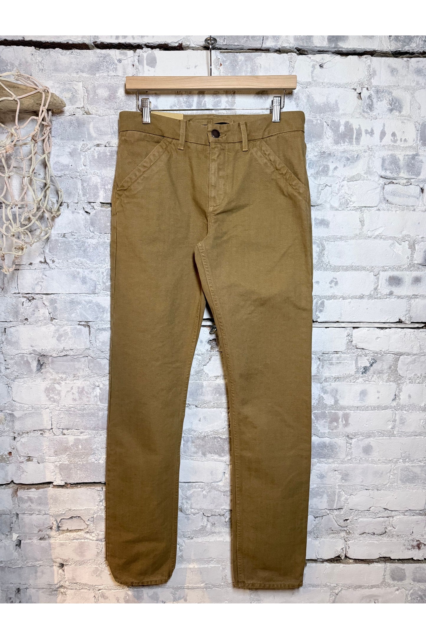 14 Ounce Slub Worker's Chino - Tan - DUNE + SALT