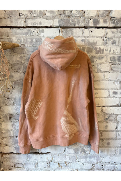 Lunasalt Sea-Washed Hoodie - Blush Pink