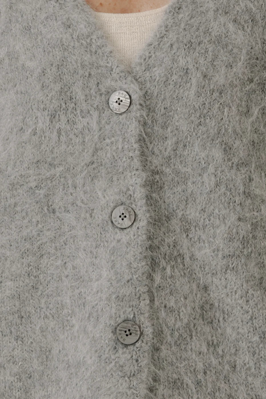 Suri Alpaca Cardigan - Grey - DUNE + SALT