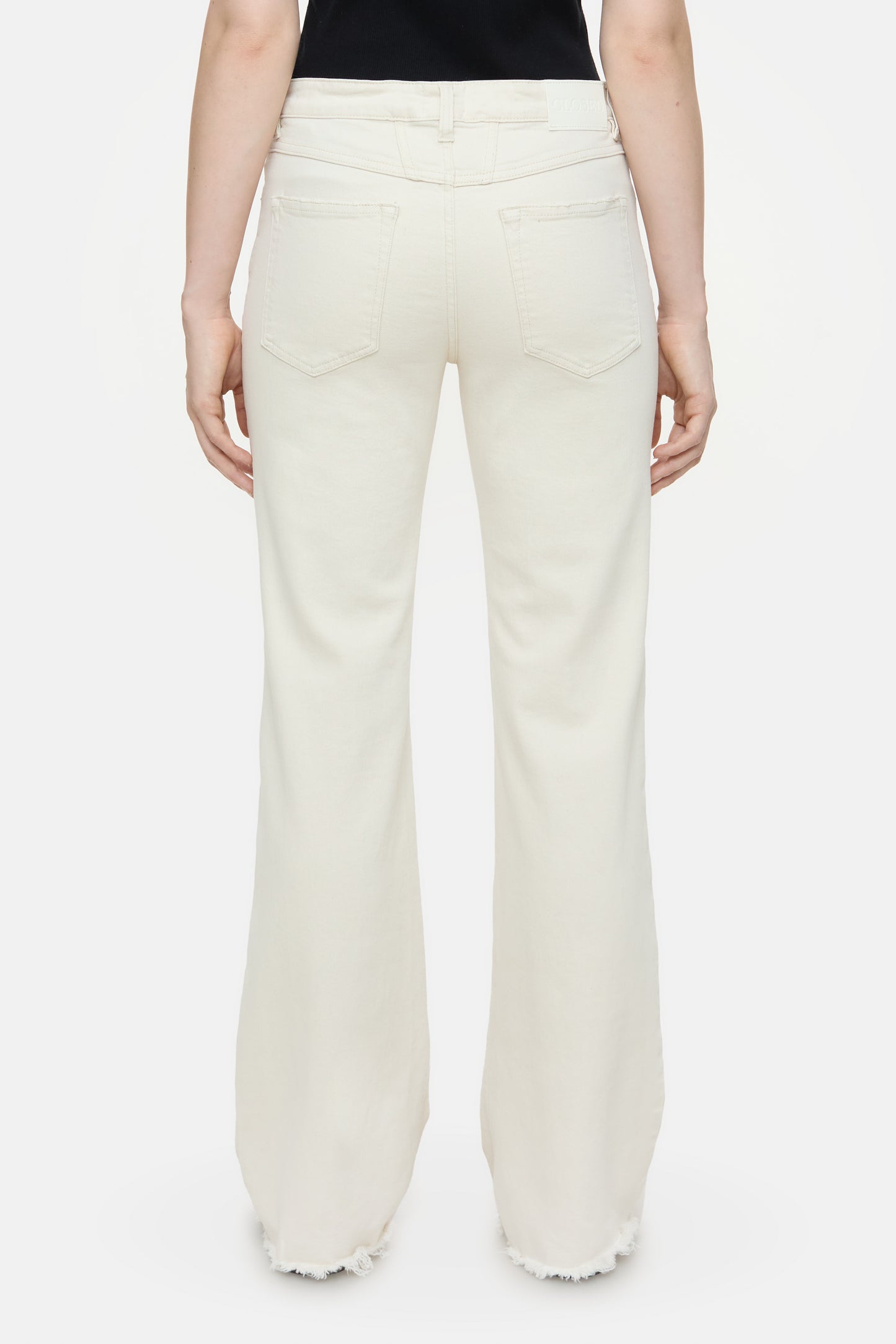 Gillan Comfort Stretch Jean - Ivory - DUNE + SALT