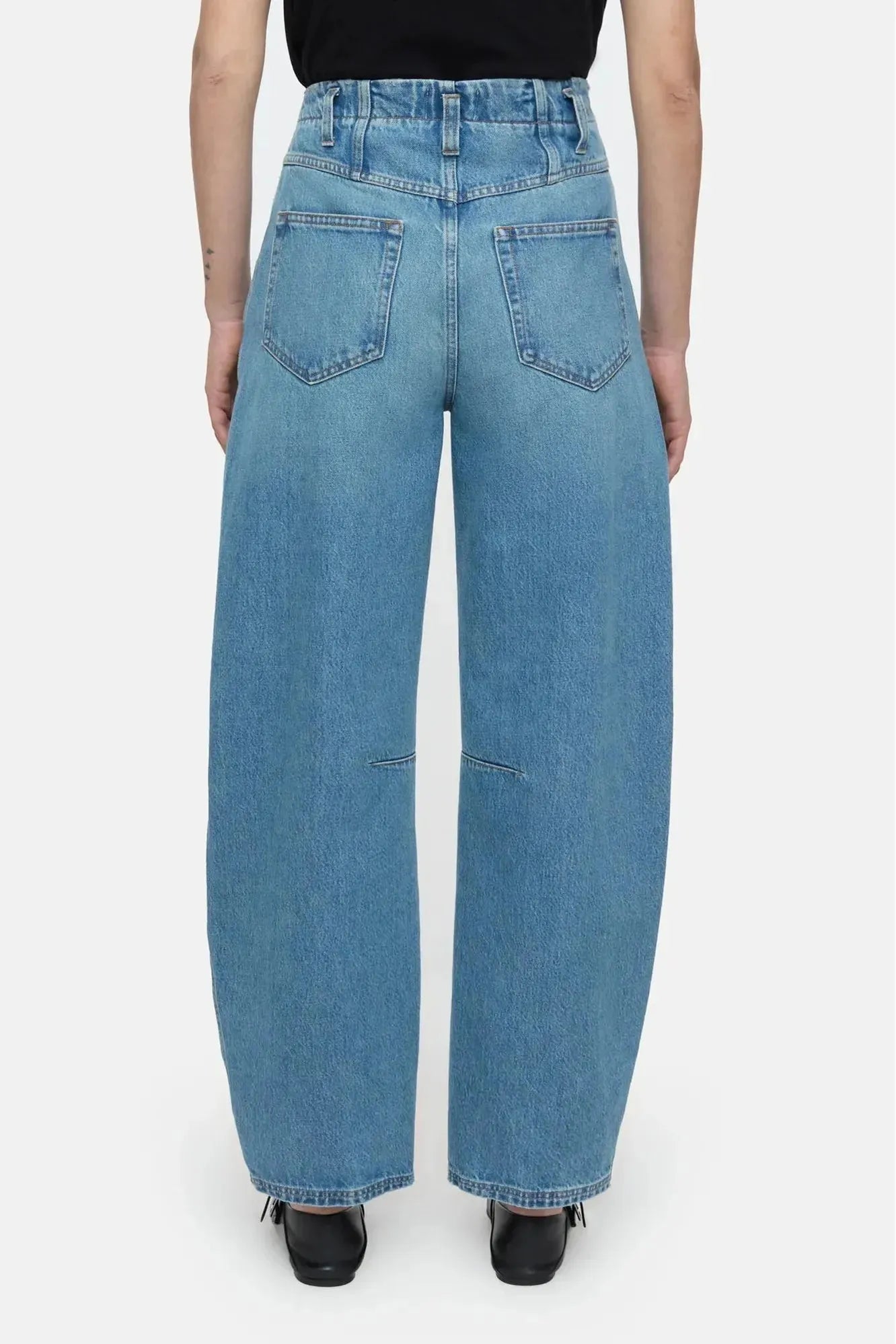 Ridge-X Wide Jeans - Mid Blue - DUNE + SALT