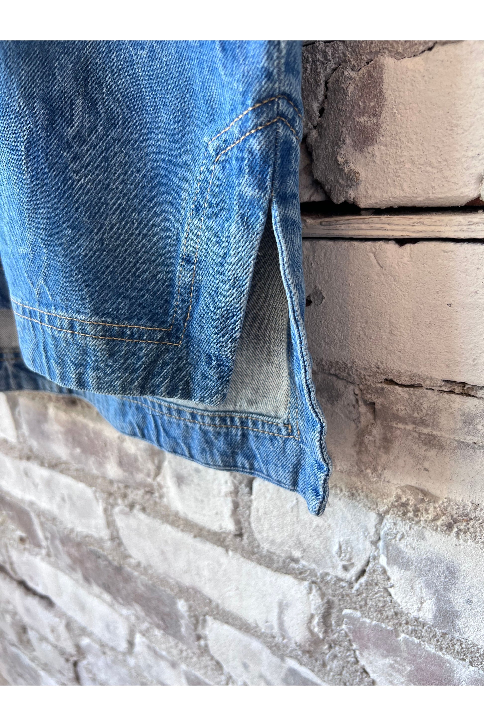 Denim Top - Mid Blue - DUNE + SALT