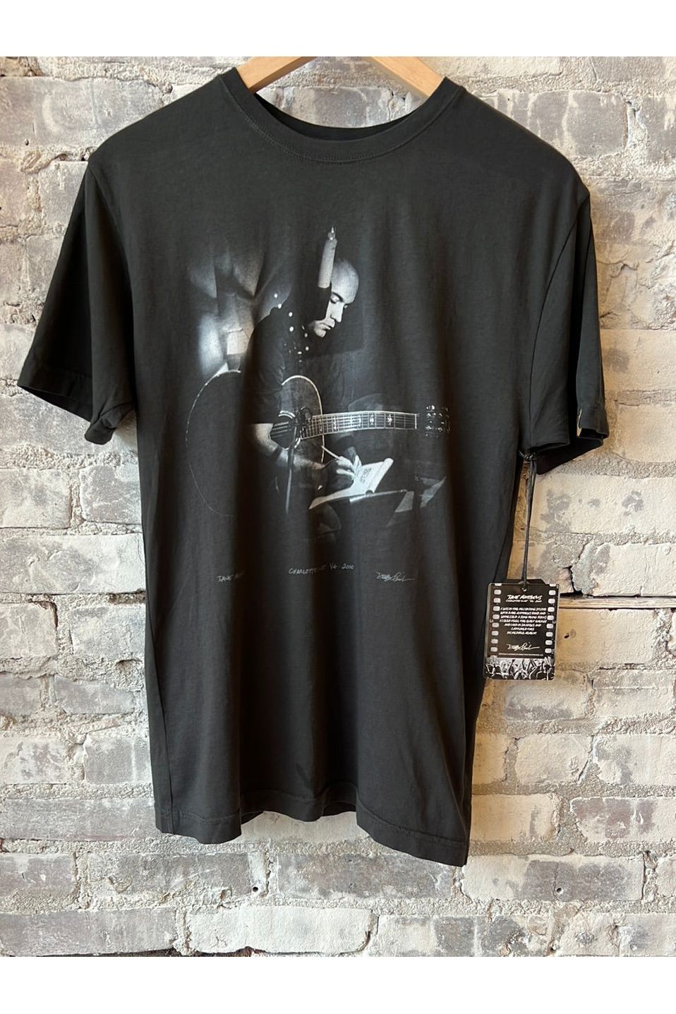 "Dave Matthews" SS Tee - Faded Black - DUNE + SALT
