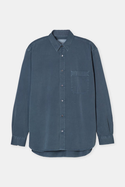 Formal Army Shirt - Graphite Blue - DUNE + SALT