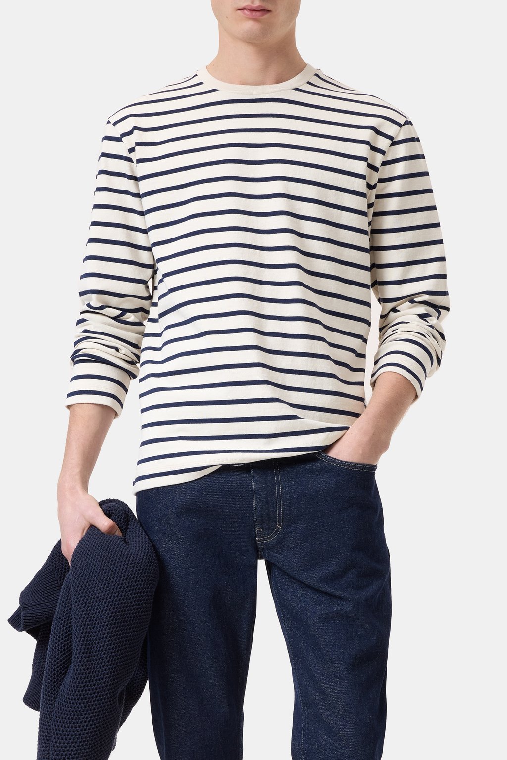 Cotton Long-Sleeved Shirt - Ivory - DUNE + SALT