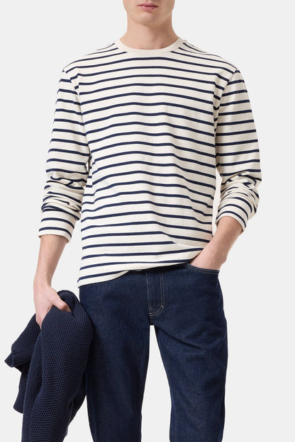 Cotton Long-Sleeved Shirt - Ivory - DUNE + SALT