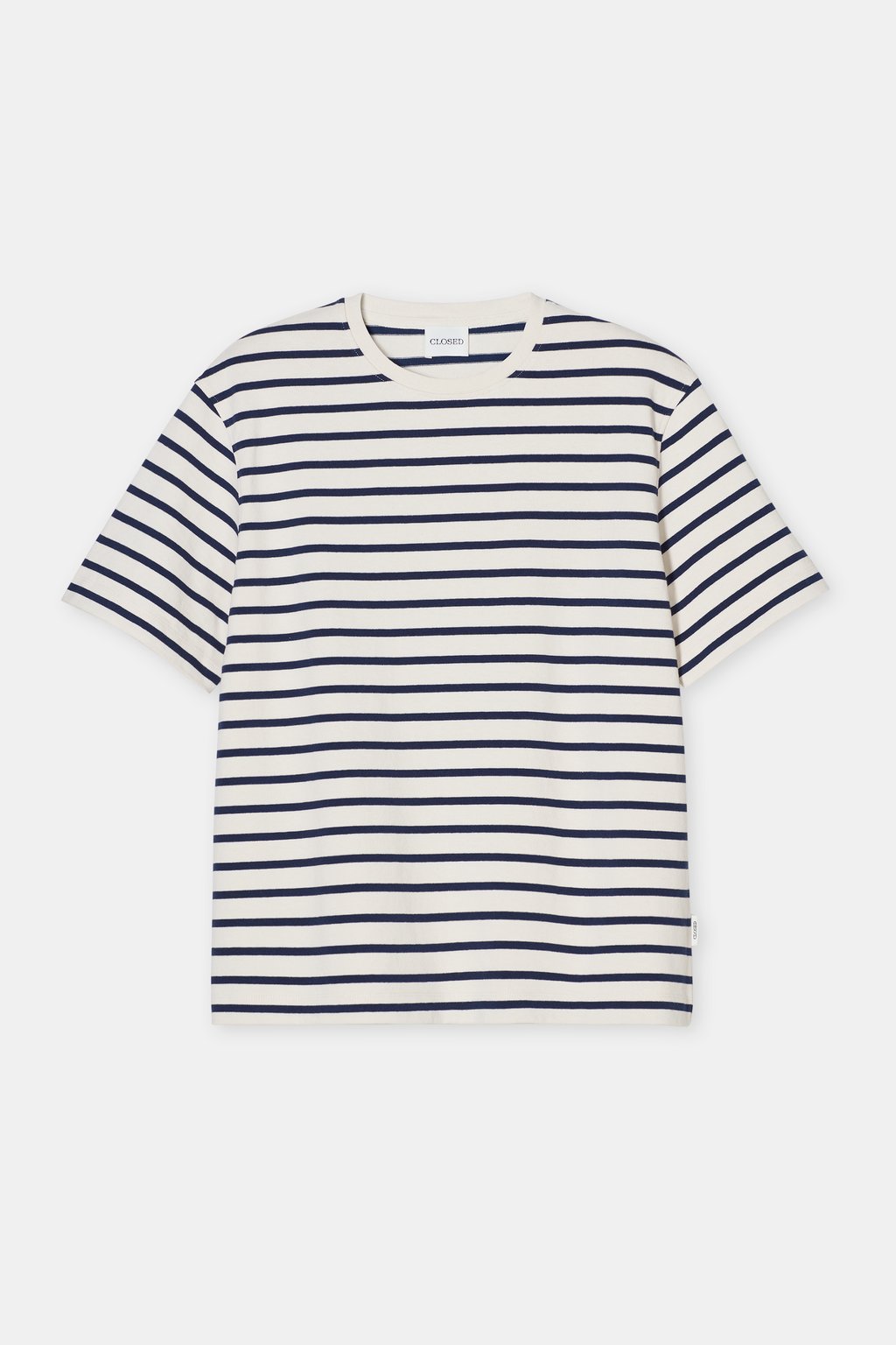 Cotton Striped T-Shirt - Ivory - DUNE + SALT