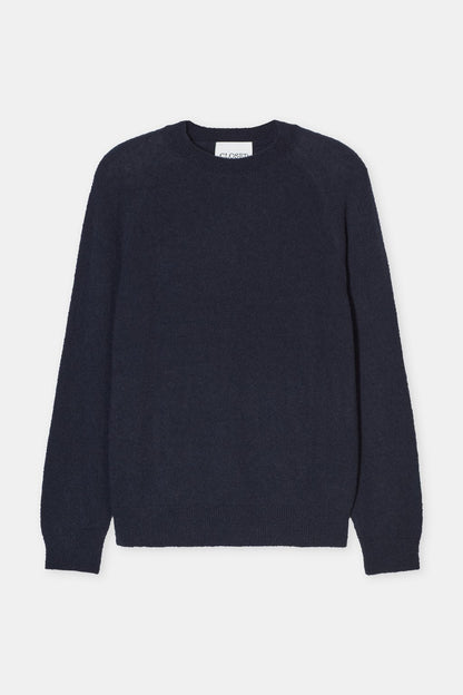 Wool Raglan Jumper - Dark Night - DUNE + SALT