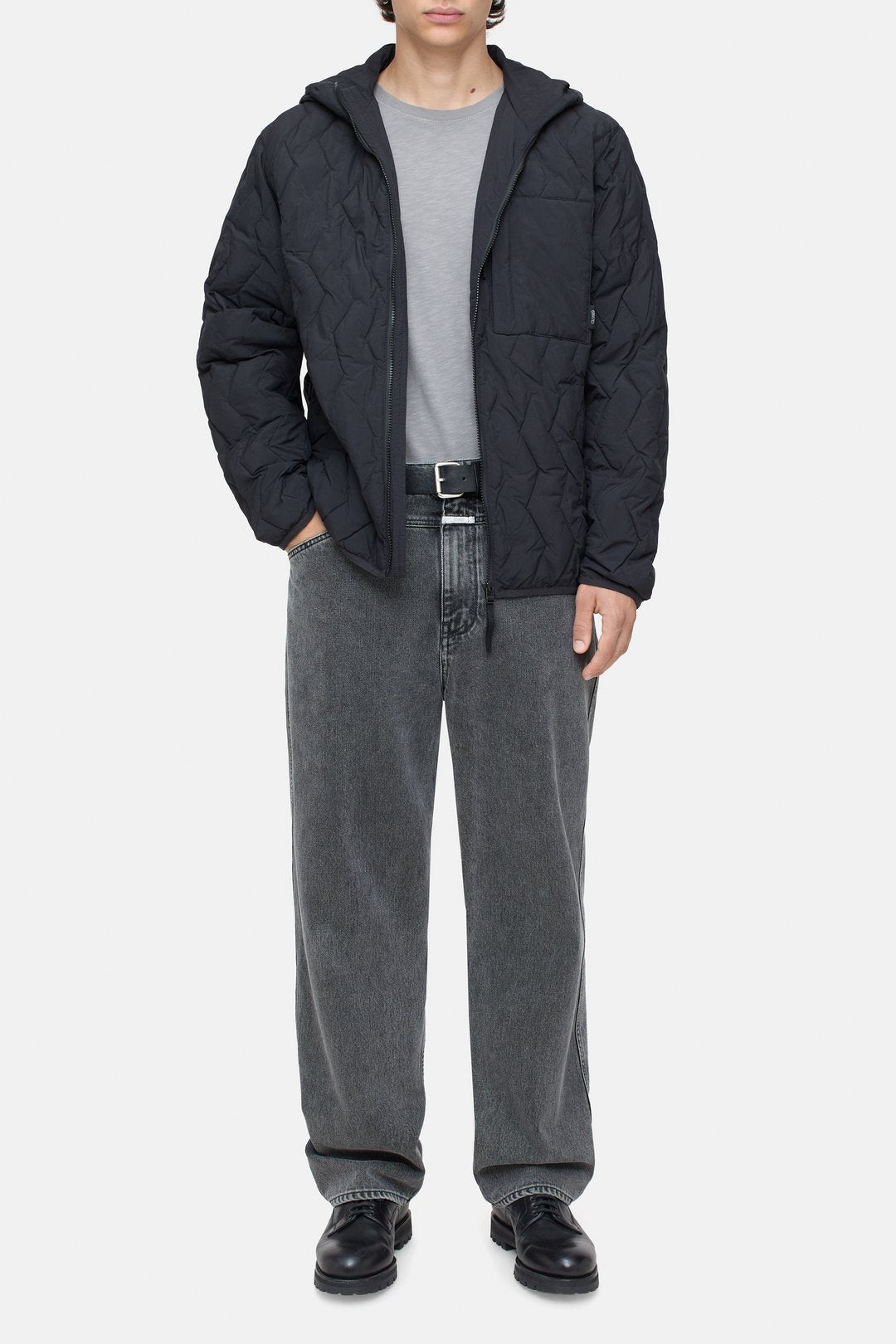 Quilted Jacket - Black - DUNE + SALT