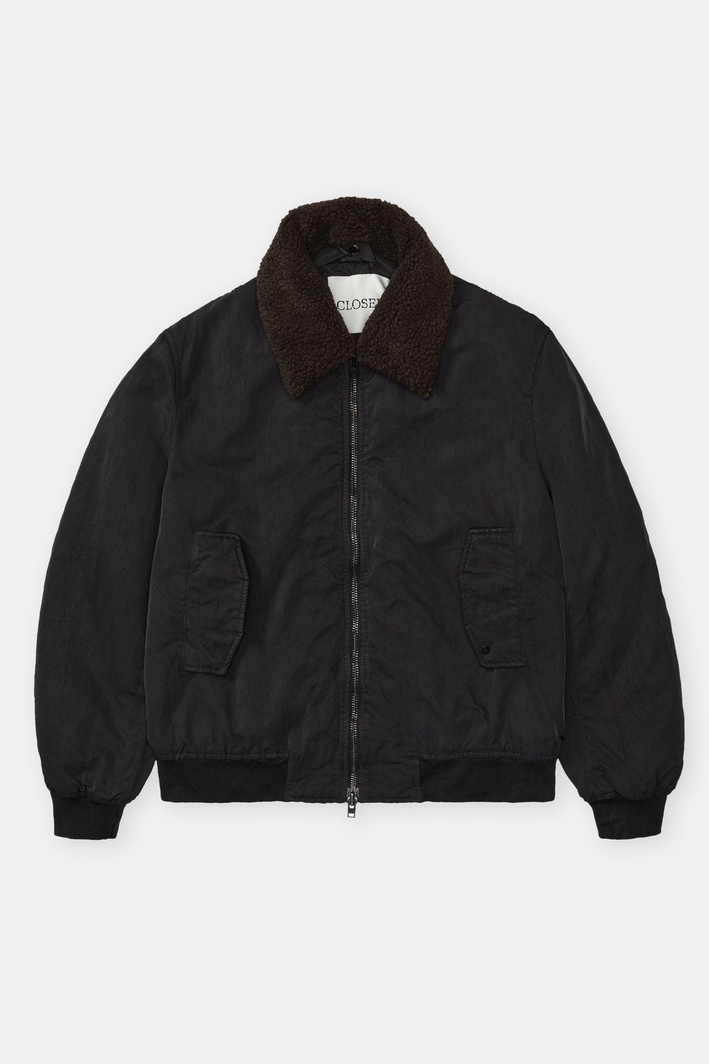 Nylon Flight Jacket - Ebony - DUNE + SALT