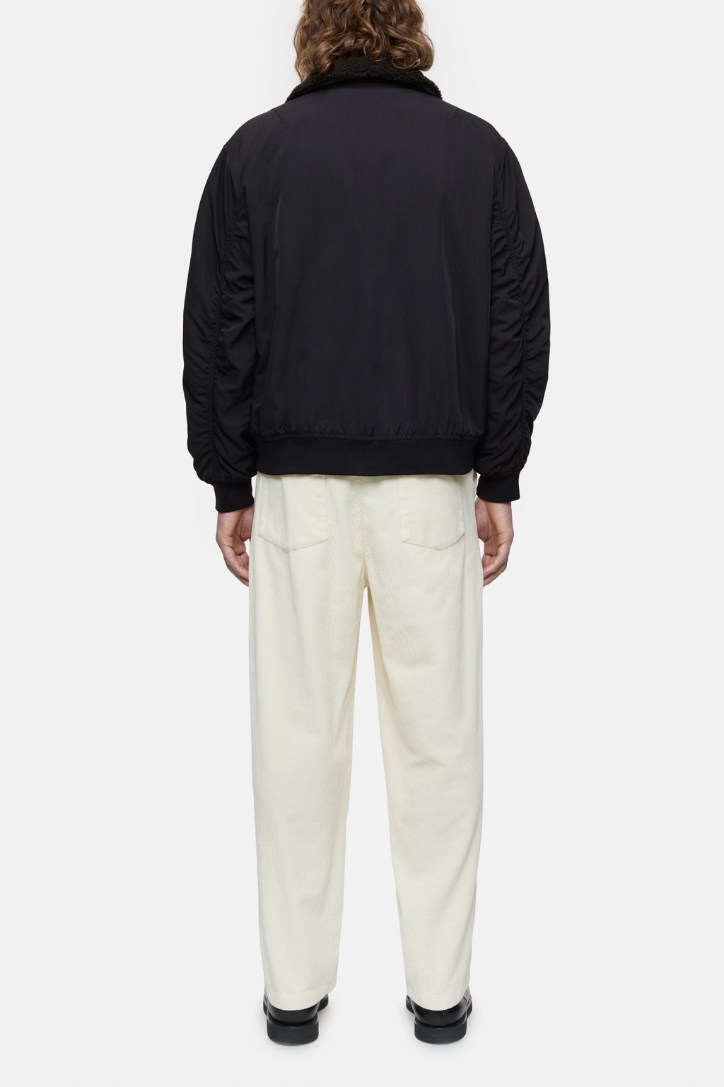 Nylon Flight Jacket - Ebony - DUNE + SALT