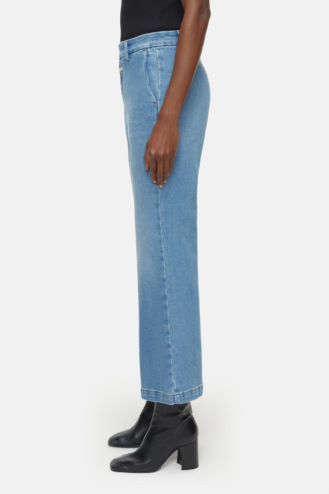 Wharton Pants - Mid Blue - DUNE + SALT