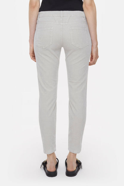 Baker Velvet Pants - Sea Grey - DUNE + SALT