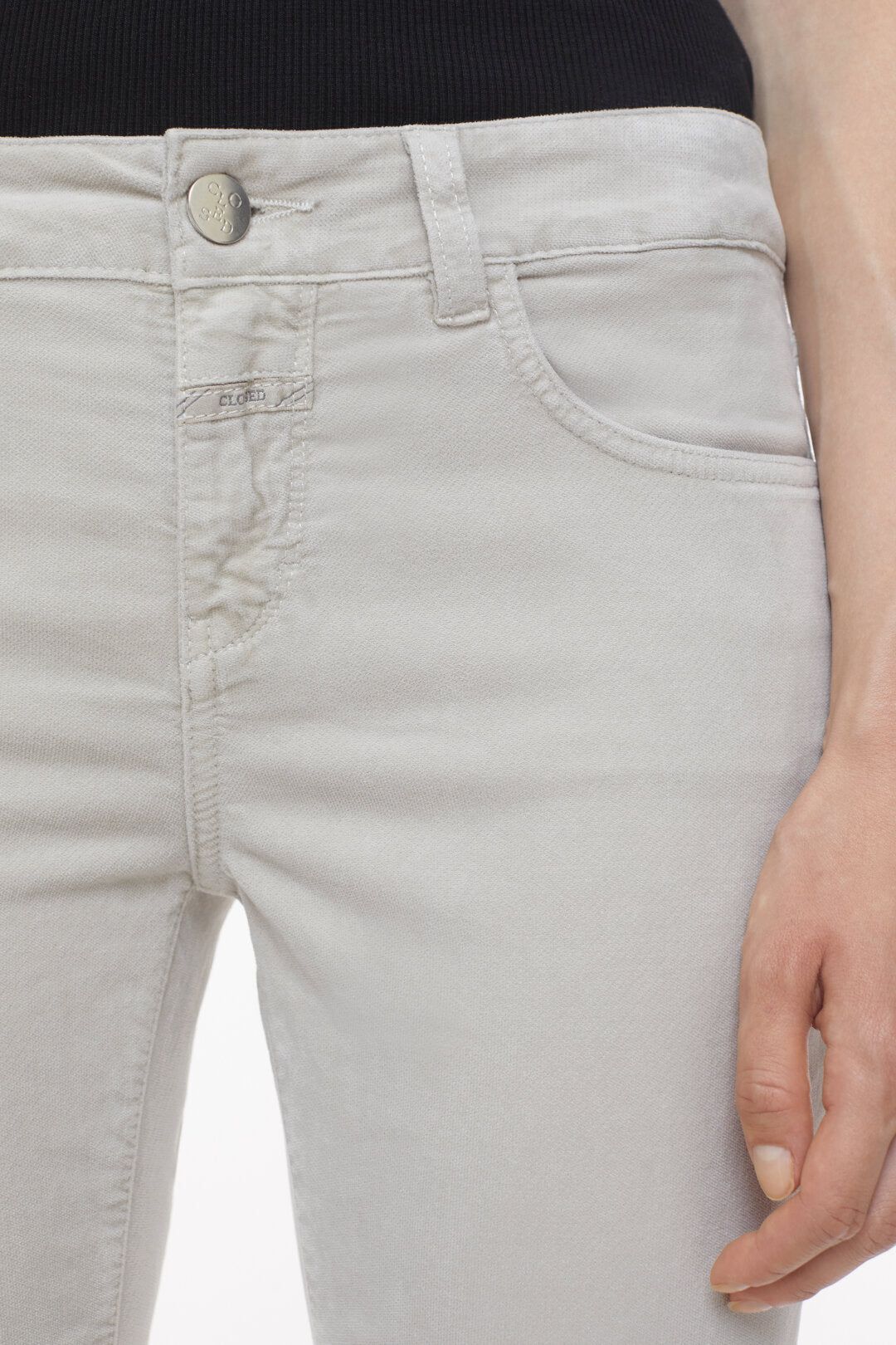 Baker Velvet Pants - Sea Grey - DUNE + SALT