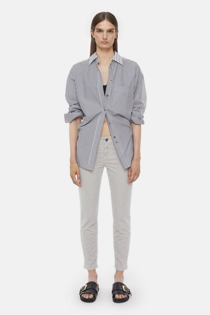 Baker Velvet Pants - Sea Grey - DUNE + SALT