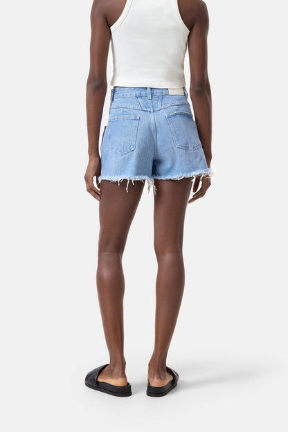 Jocy-X Denim Shorts - Light Blue - DUNE + SALT