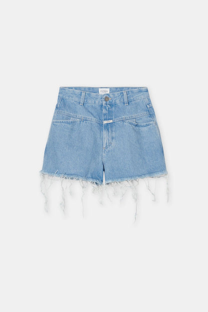 Jocy-X Denim Shorts - Light Blue - DUNE + SALT