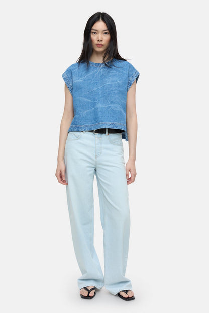 Denim Top - Mid Blue - DUNE + SALT